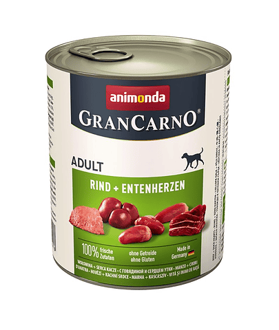 ANIMONDA Grancarno curcan și rață 800 g