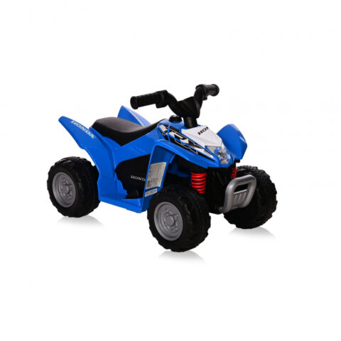 ATV electric pentru copii licenta Honda 18-36 luni cu sunet si lumini Blue