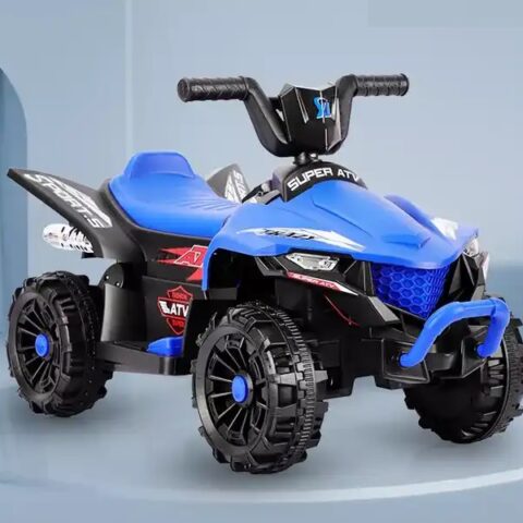 Atv electric cu lumini Nichiduta Super ATV Blue