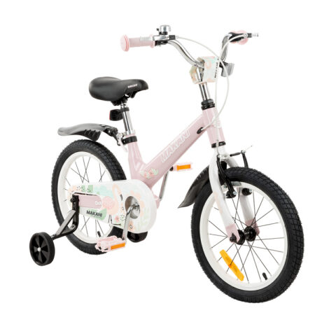 Bicicleta 16 inch Makani cu roti ajutatoare si cadru din magneziu Ostria Pink