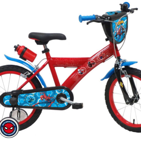 Bicicleta Denver Spiderman 16 inch pentru baieti