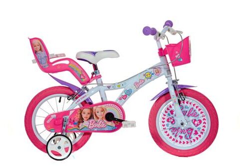 Bicicleta copii 16inch - Barbie la plimbare