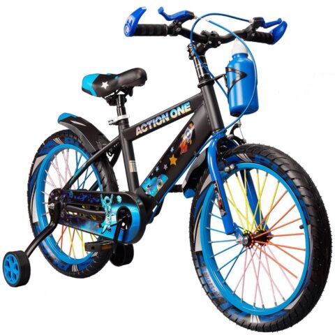Bicicleta cu roti ajutatoare si bidon pentru apa Nova II