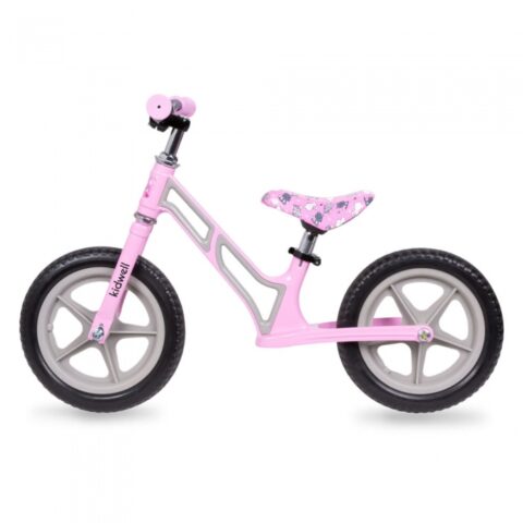 Bicicleta fara pedale Kidwell cu cadru din magneziu Comet Pink Gray 1