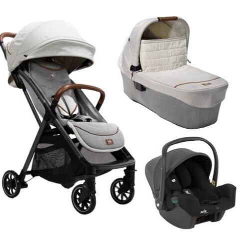 Carucior ultracompact 3 in 1 Joie Parcel Oyster / i-Snug Shale
