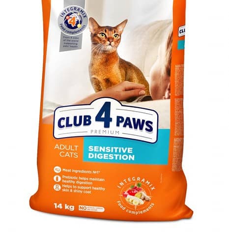 Club 4 Paws Premium Sensitive Hrana uscata pisici adulte