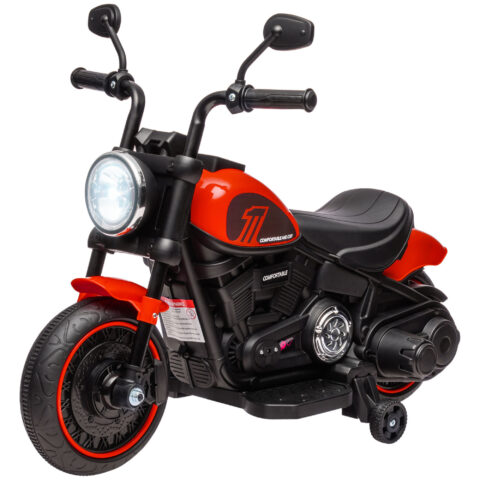 HOMCOM Motocicleta Electrica pentru Copii 18-36 Luni