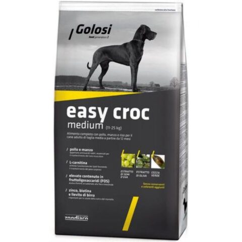 Hrana uscata pentru caini Golosi Dog Easy Croc Medium 12 kg