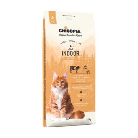 Hrana uscata pentru pisici Chicopee Cat CNL Adult Indoor Beef 15 kg