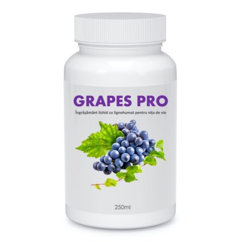 Ingrasamant lichid cu humat de potasiu pentru vita de vie Grapes Pro 250 ml SemPlus
