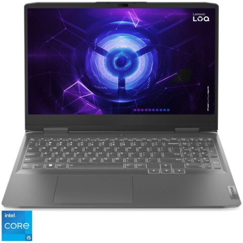 Laptop Gaming Lenovo LOQ 15IRH8 cu procesor Intel® Core™ i5-12450H pana la 4.4 GHz