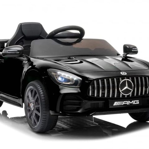 Masinuta electrica pentru copii Mercedes-Benz AMG GT-R 50W 12V culoare Negru