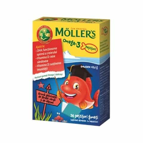 Moller's Omega-3 aroma capsuni