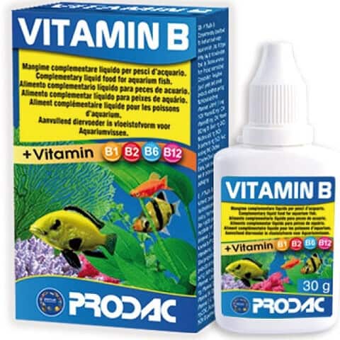 PRODAC Hrană complementară lichidă cu Vitamina B pentru peşti