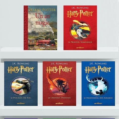 Pachet integrala Harry Potter (7 volume) cu An Magic