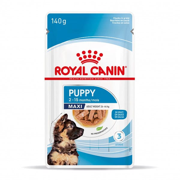 Royal Canin Maxi Puppy hrana umeda caine junior (in sos)