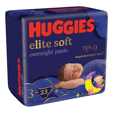 Scutece chilotel de noapte Elite Soft Pants Overnight Nr.3