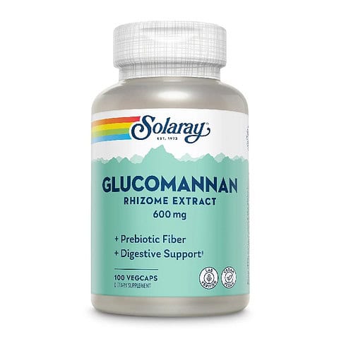 Secom Glucomannan 600 mg x 100 capsule vegetale