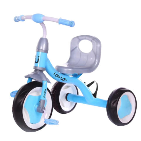 Tricicleta pentru copii KikkaBoo cu suport sticluta apa Paddi Albastru