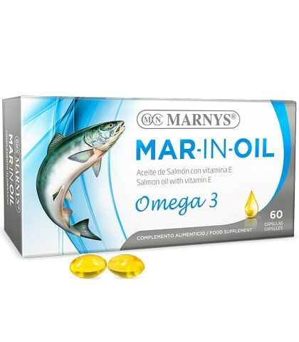 Ulei de Somon MAR-IN-OIL cu Omega 3 + Vitamina E