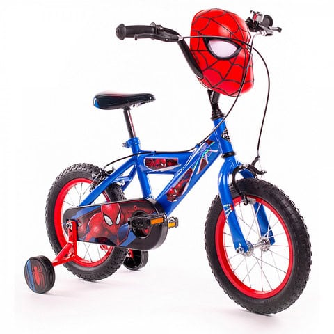 Bicicleta copii cu roti ajutatoare Spiderman 14 inch 1