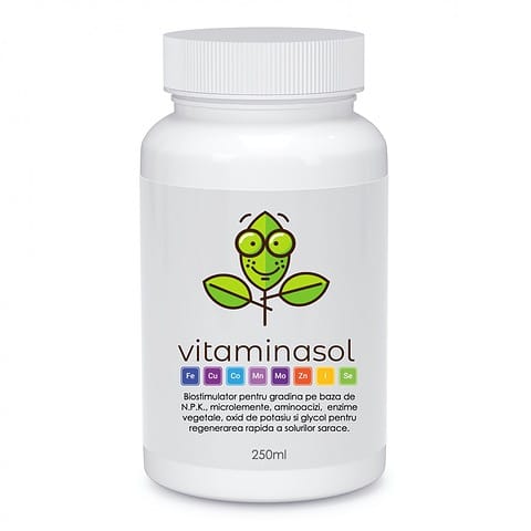 Biostimulator cu rol de regenerare si vitaminizare a solurilor sarace Vitaminasol 250 ml SemPlus