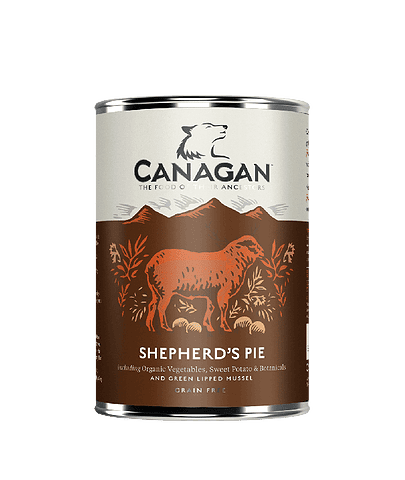 CANAGAN Dog Sheperd's Pie Hrana umeda cu miel 400 g pentru caini