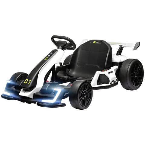 Kart electric pentru copii cu vârsta între 6-12 ani 24V 12km/h cu scaun reglabil