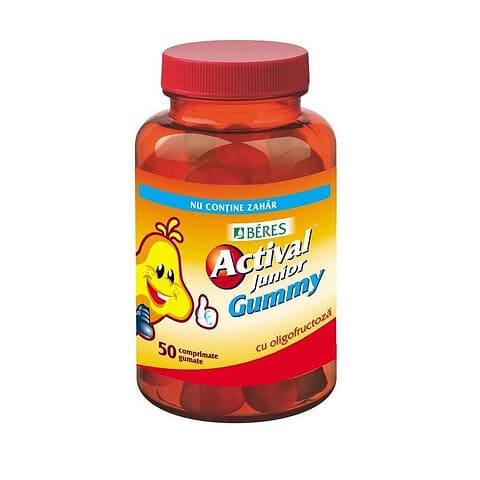 Beres Actival Junior Gummy x 50 comprimate