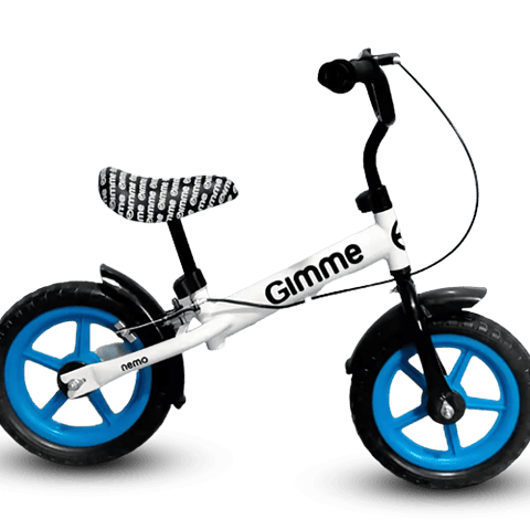 Bicicleta fara pedale 11 inch cu frana Nemo Blue