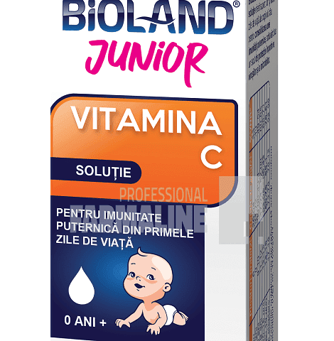 Bioland Junior Vitamina C Solutie 10 ml