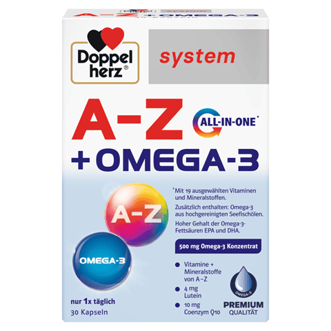 Doppelherz System A-Z Omega 3 x 30 capsule