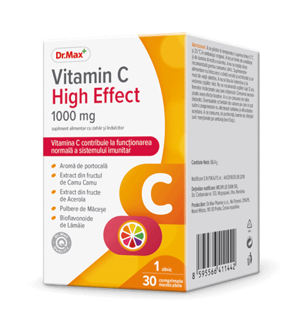 Dr. Max Vitamina C High Effect 1000mg