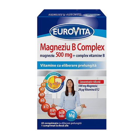 Eurovita Magneziu B complex