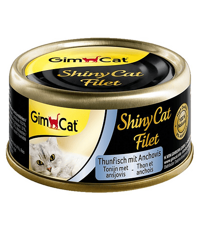 GIMCAT Shiny Cat Filet Tuna&Anchovy 70g Hrana pisica