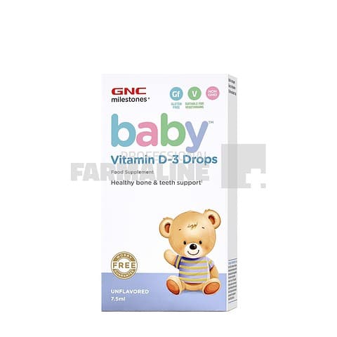 GNC Baby Vitamina D3 picaturi 7