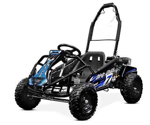 Kart electric pentru copii NITRO GoKid Dirty 1000W 48V Albastru