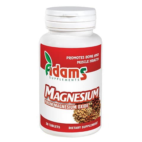 Magneziu 375mg 30 tab. Adams Supplements