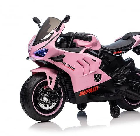 Motocicleta electrica pentru fetite