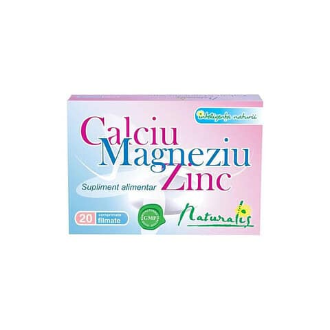Naturalis Calciu+Magneziu+Zinc