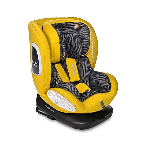 Scaun auto pentru copii cu isofix Phoenix i-Size rotativ 40-150 cm Lemon Curry