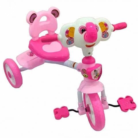 Tricicleta Elefantel roz