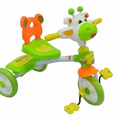 Tricicleta Girafa verde