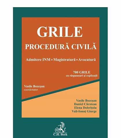 Grile Procedură Civilă | Autor: Vasile Bozeşan